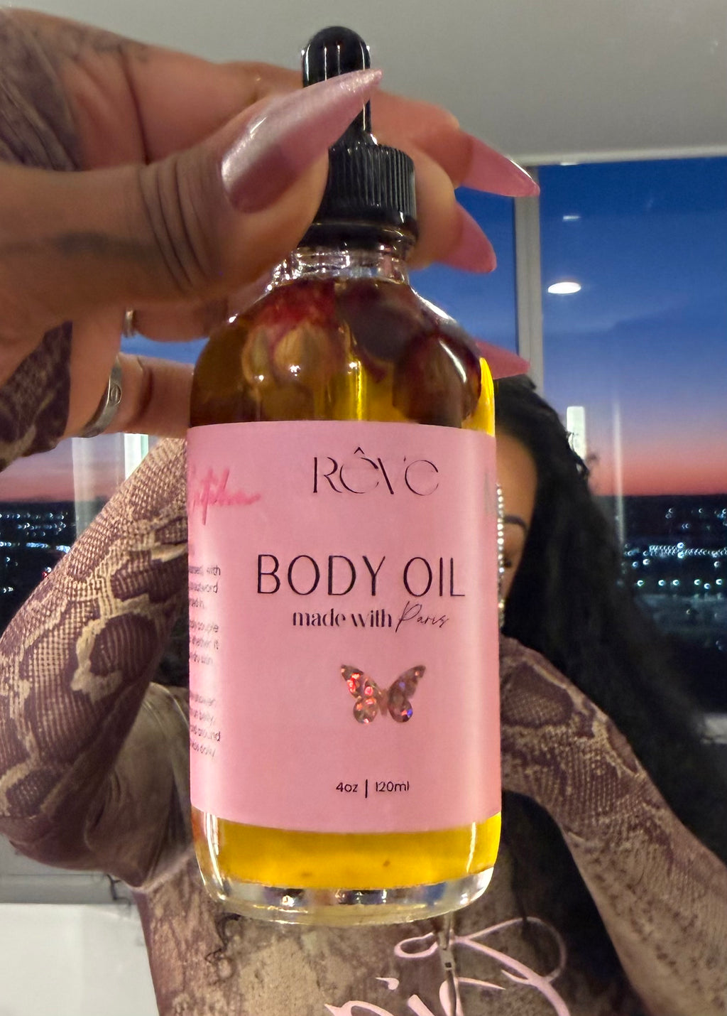 Made w/ Paris Body Oil — Signed by #2 LIVE edition 🩷