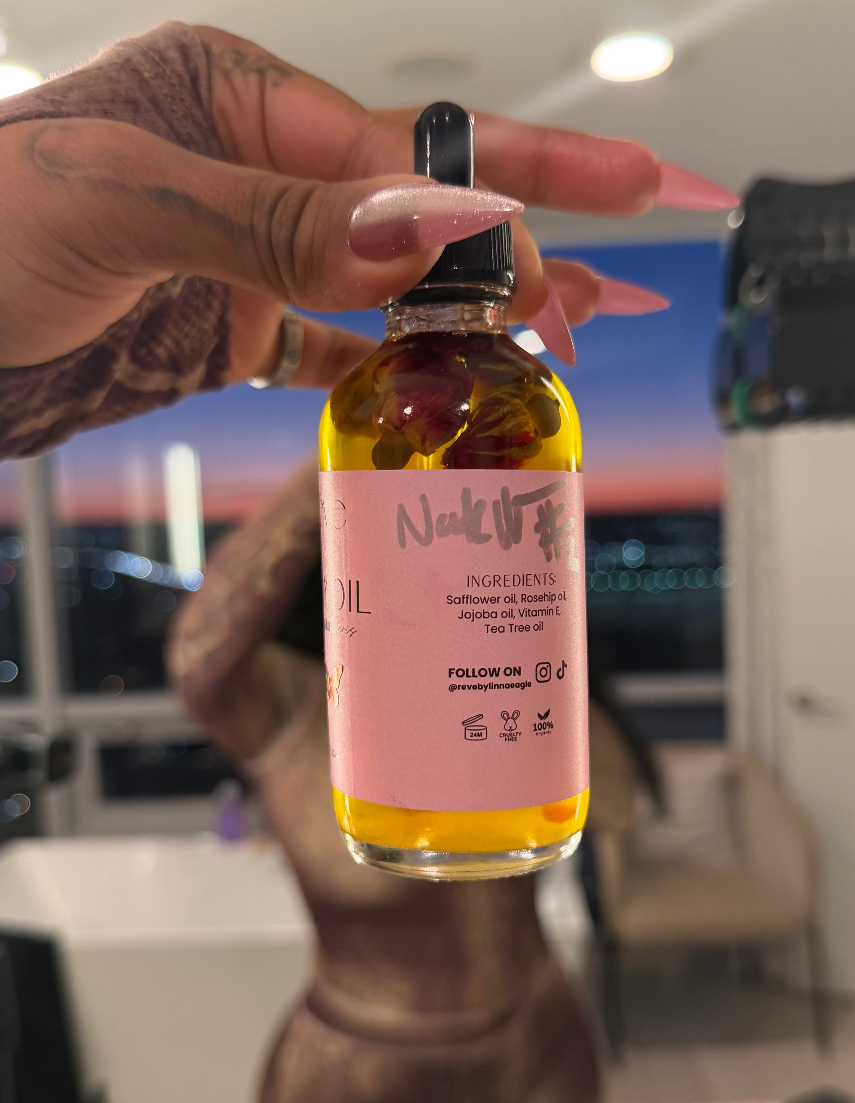 Made w/ Paris Body Oil — Signed by #2 LIVE edition 🩷