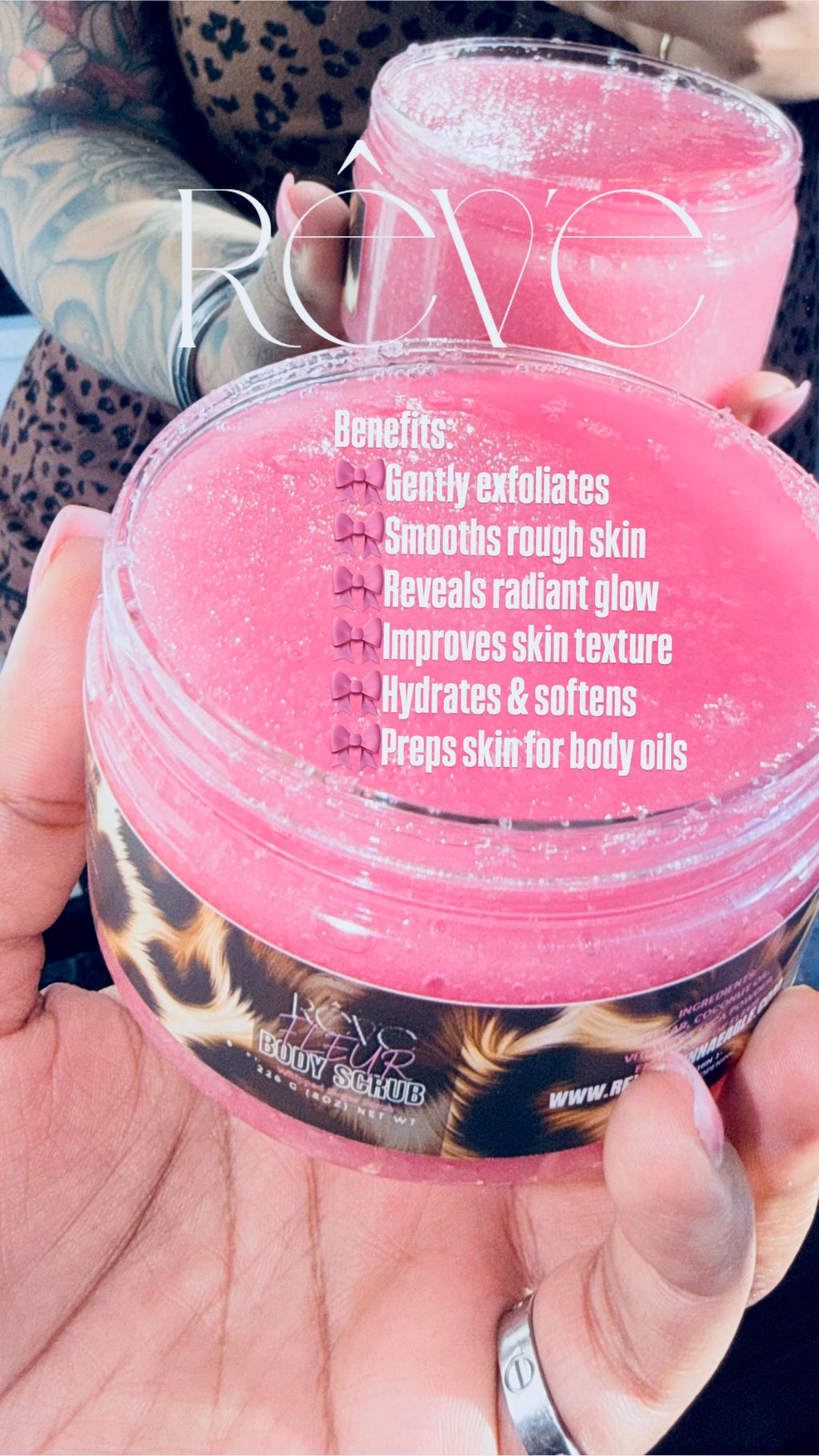 RÊVE FLEUR BODY SCRUB