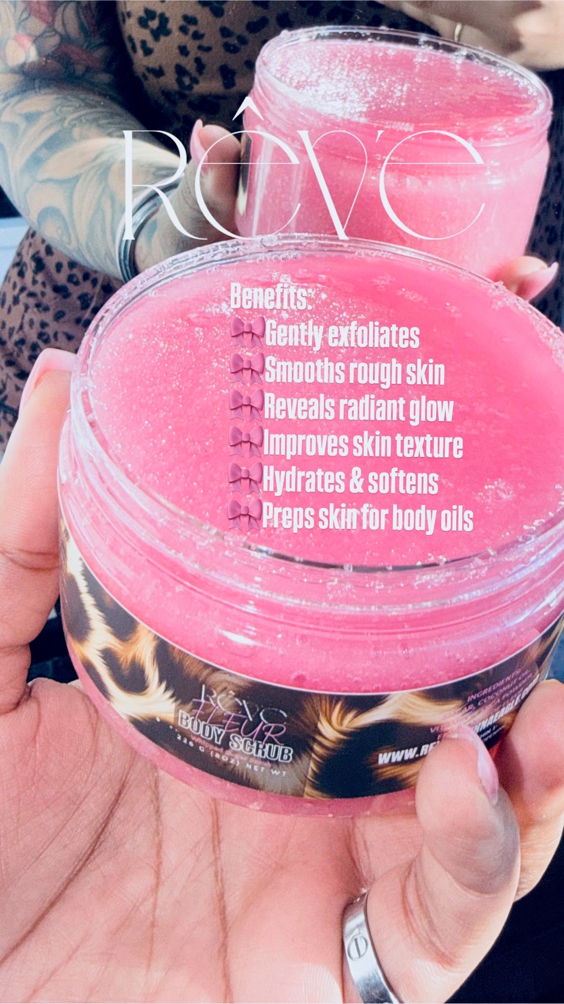 RÊVE FLEUR BODY SCRUB